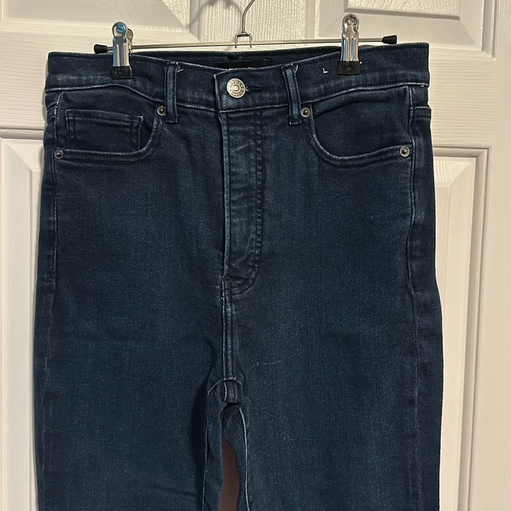 Women's Dark Blue Ankle Jeans